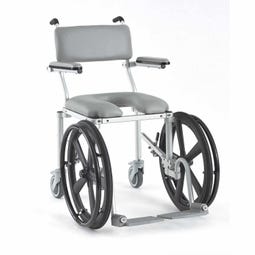 MultiChair 4020RX Roll-In-Shower Commode Chair - Self Propelled