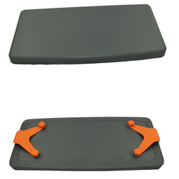 ShowerBuddy Padded Backrest (each) with Brackets