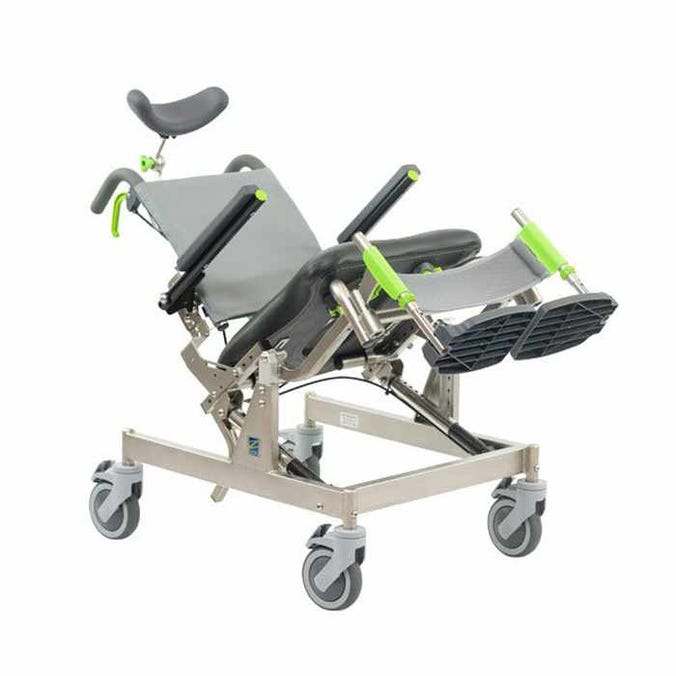 Mobile Rehab Shower Commode Chair