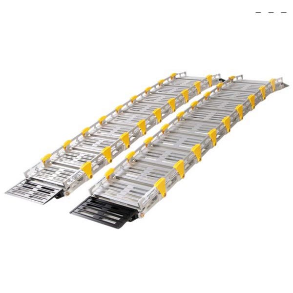 Aluminum Roll-Up Twin Track Ramps