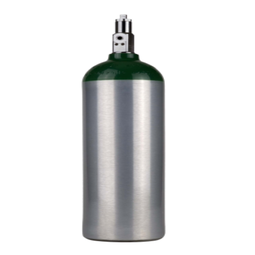 Responsive Resiratory D Medical Oxygen Cylinder with Standard Post Valve - Main Image
