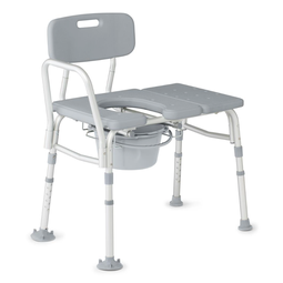 Combination Transfer Bench and Commode