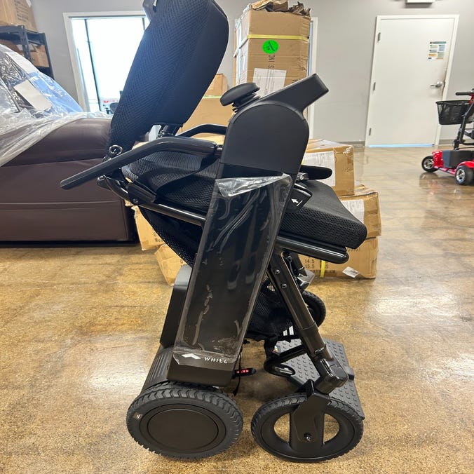  WHILL Model F Travel Power Chair - Black - Open Box