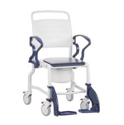 TR Equipment Bonn Shower Commode Chair with Wheels by Rebotec - Main Image