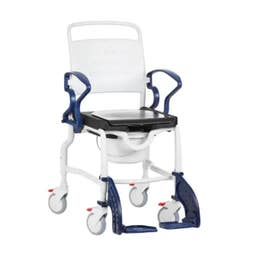 TR Equipment Height Adjustable Rebotec Frankfurt Shower Commode Chair - Main Image