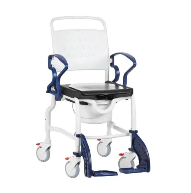 Rebotec Frankfurt Height Adjustable Shower Commode Chair