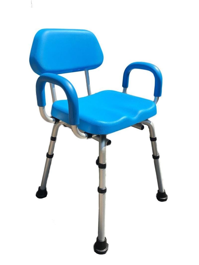 Platinum health bath and shower chair with padded swivel seat hotsell