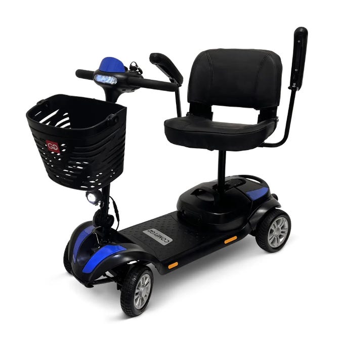 Ultra-Light Electric Mobility Scooter with Quick-Detach Frame
