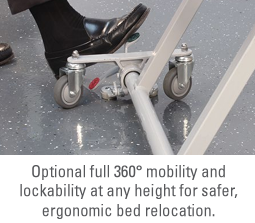 Advantage ReadyWide with mobility, floor lock
