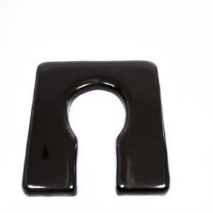 18" W x 20" D Ensolite Front/Rear Open Seat (A-4.5" x B-7.5" Opening, 1" Foam) (P61121)