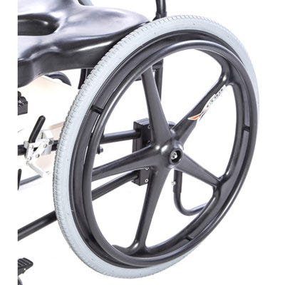 24" Pneumatic Flat Free Deep Tread Wheels (Pair) (P13865)