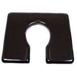 16" W X 18" D Ensolite Front/Rear Open Seat (A-4.75" x B-7.75" Opening, 1" Foam) (P61124)