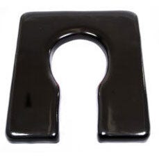 18" W X 20" D Ensolite Front Open Seat (A-4.5" x B-7.5" Opening, 1" Foam) (P61121)
