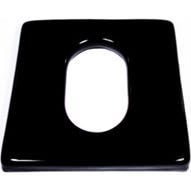 20" W X 20" D Ensolite Race Track Oval Seat (A-7.75" x B-12.75" Opening, 1.5" Foam) (P60886)