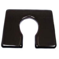 22" W X 20" D Ensolite Front/Rear Open Seat (A-4.5" x B-7.75" Opening, 1" Foam) (P61126)