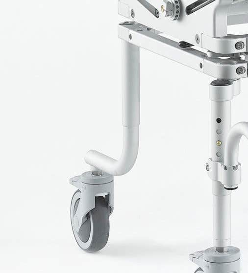 90 degree BENT LEGS (2) with 5" casters (upgrade)