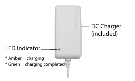 Charging cord for cradle