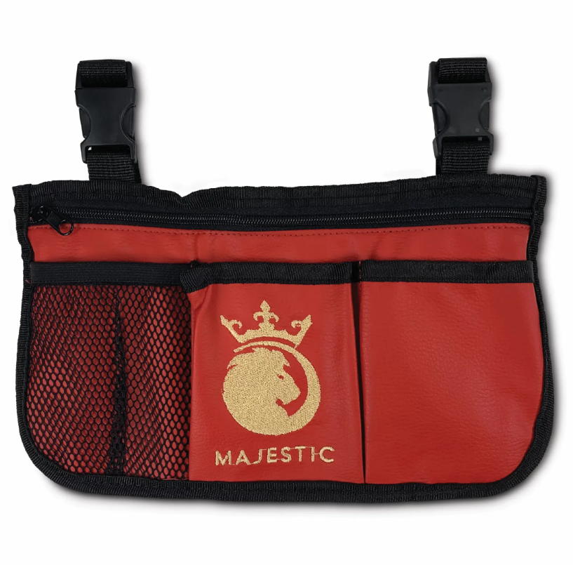 Majestic Multipurpose Wheelchair & Scooter Bag Red