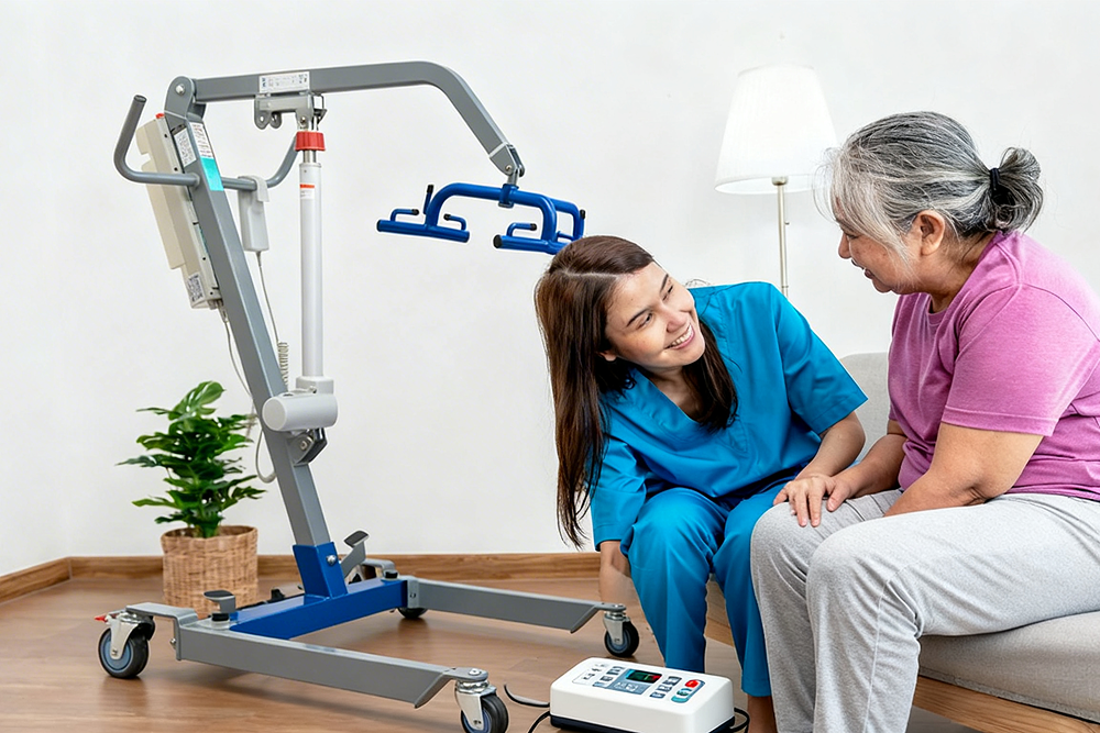 How Electric Patient Lifts Prevent Caregiver Injuries