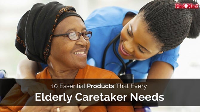 10 Essential Products That Every Elderly Caretaker Needs