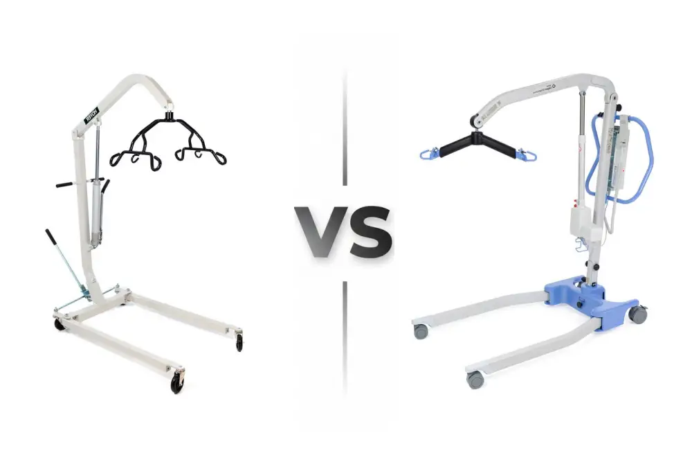 Electric Patient Lifts vs. Manual Patient Lifts