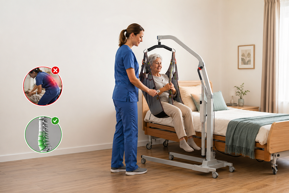How Caregivers Can Prevent Back Injuries During Patient Transfers