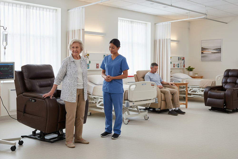 How Lift Chairs Can Reduce Caregiver Assistance During Recovery