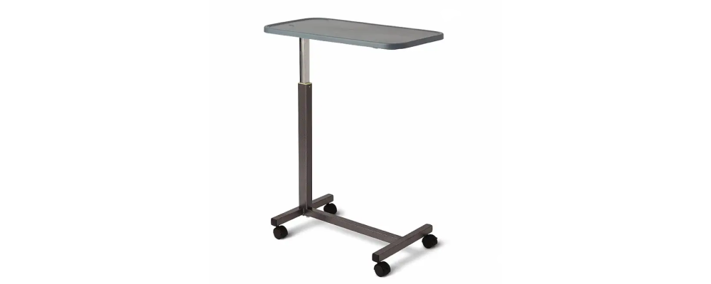 The Composite H-Base Overbed Table