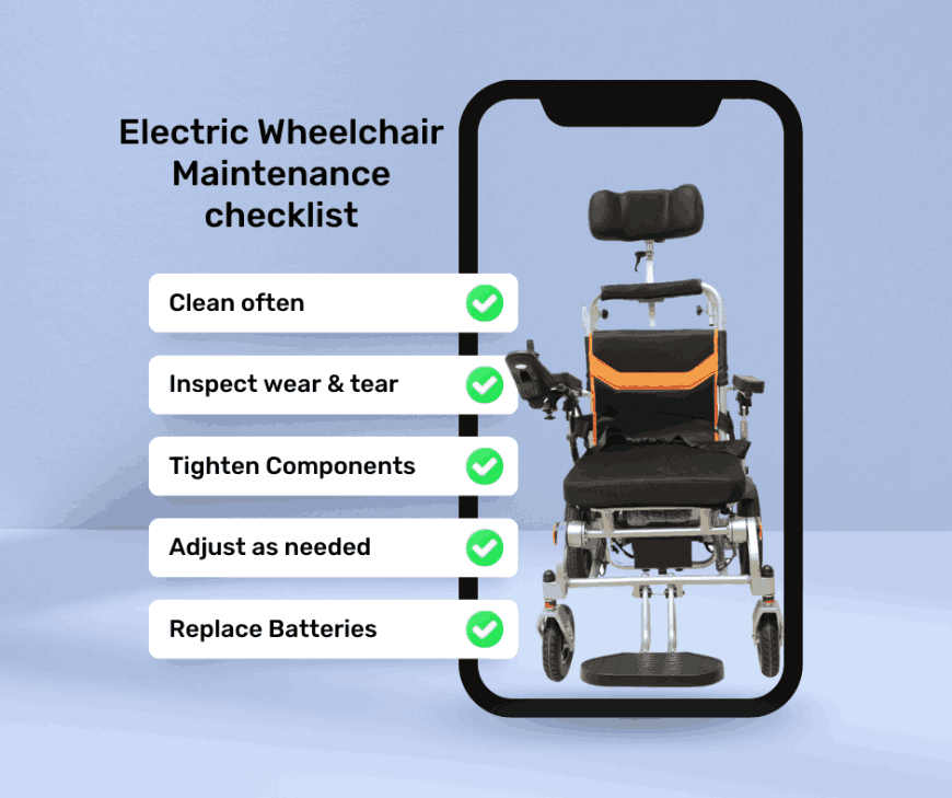 Electric Wheelchair Maintenance Checklist 2