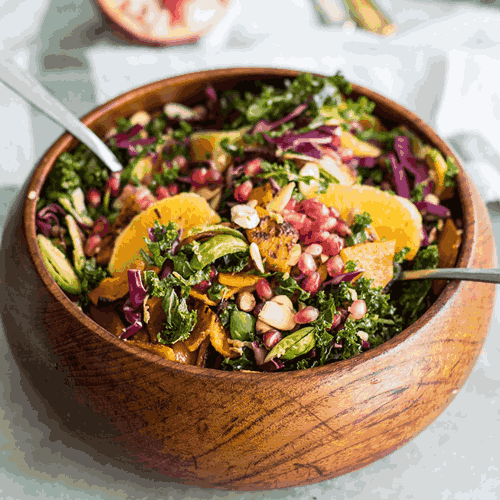 Vibrant Winter Kale Salad 1 