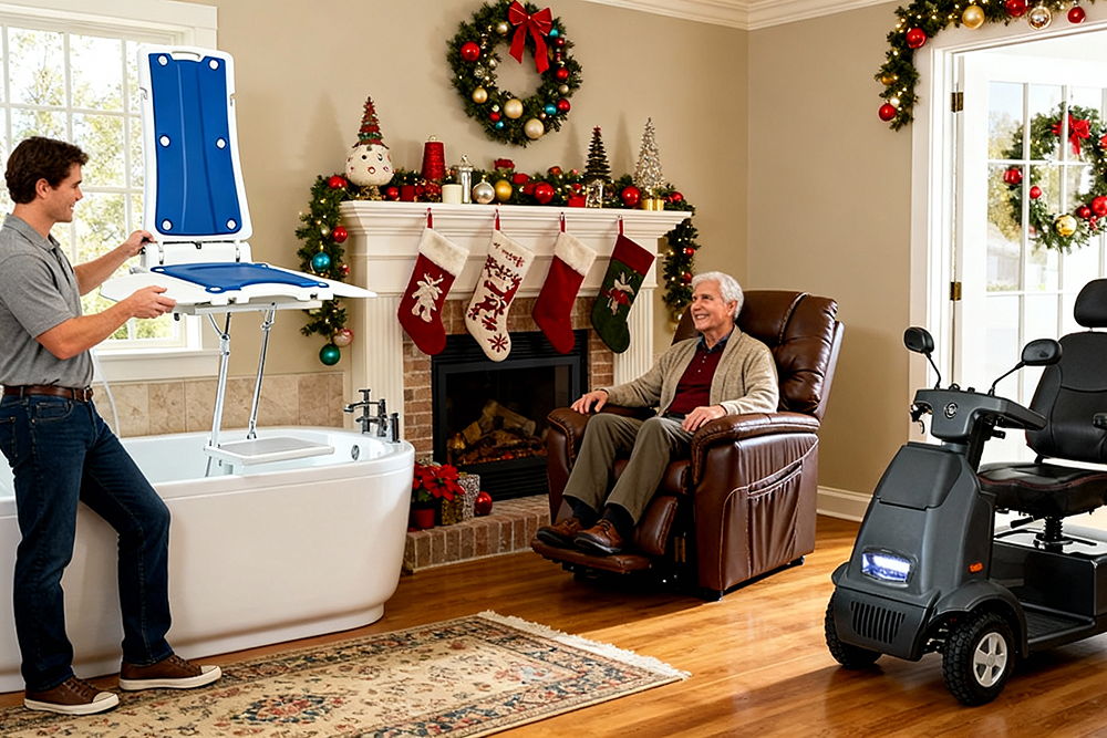 How to Prepare Your Home for the Holidays with Mobility Equipment