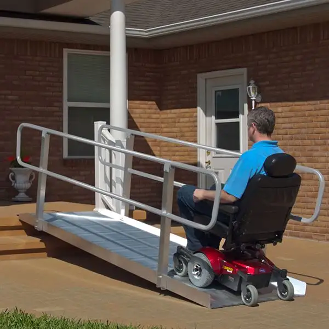 OnTrac Wheelchair Access Ramp with Handrails