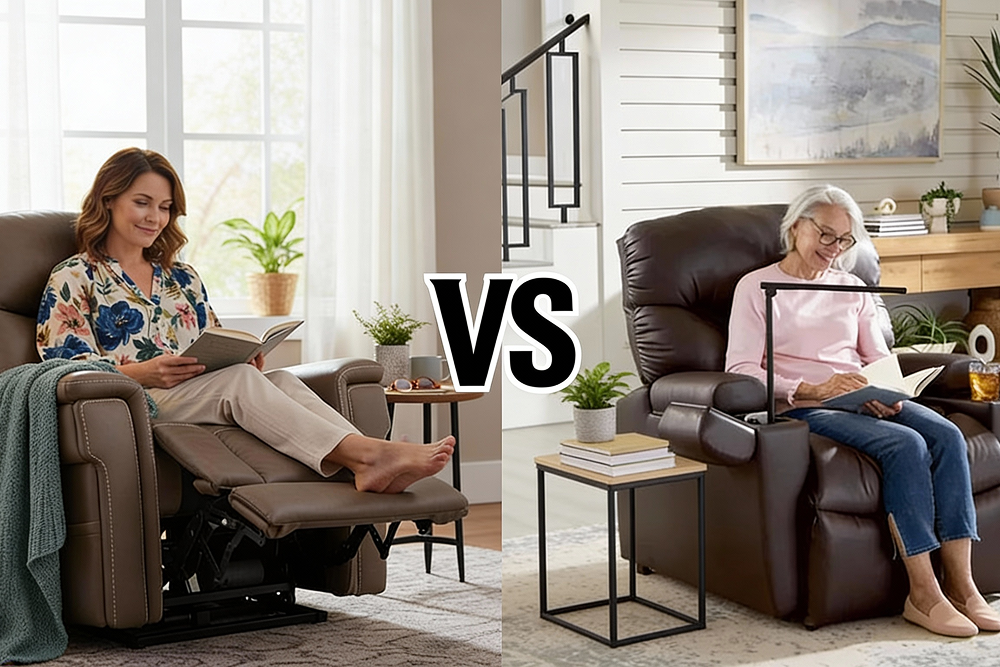 VivaLift Ultra Lift Recliner & Cloud+ MaxiComfort Lift Recliner