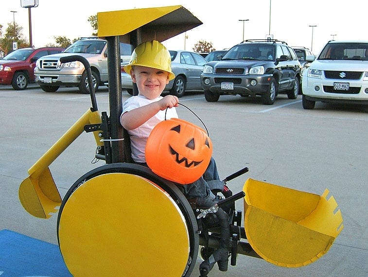 halloween wheelchair