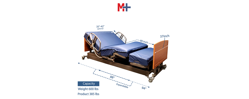 Med-Mizer ActiveCare SafeTurn Rotating Homecare Bed