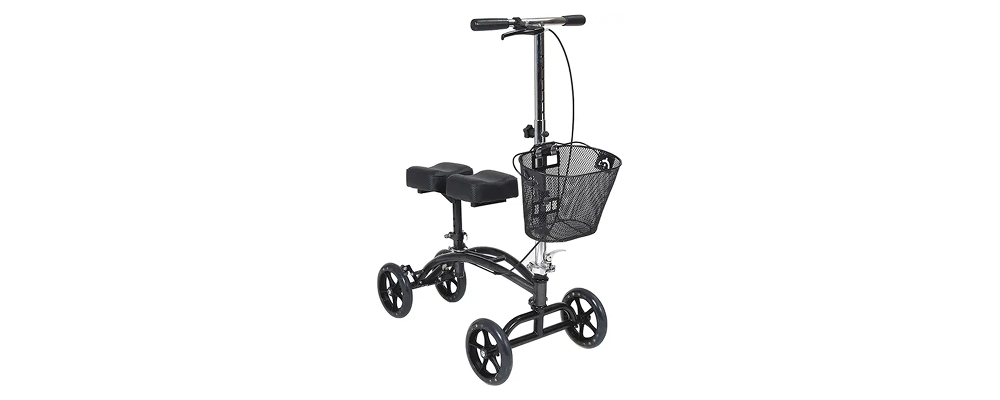 Dual Pad Steerable Knee Walker