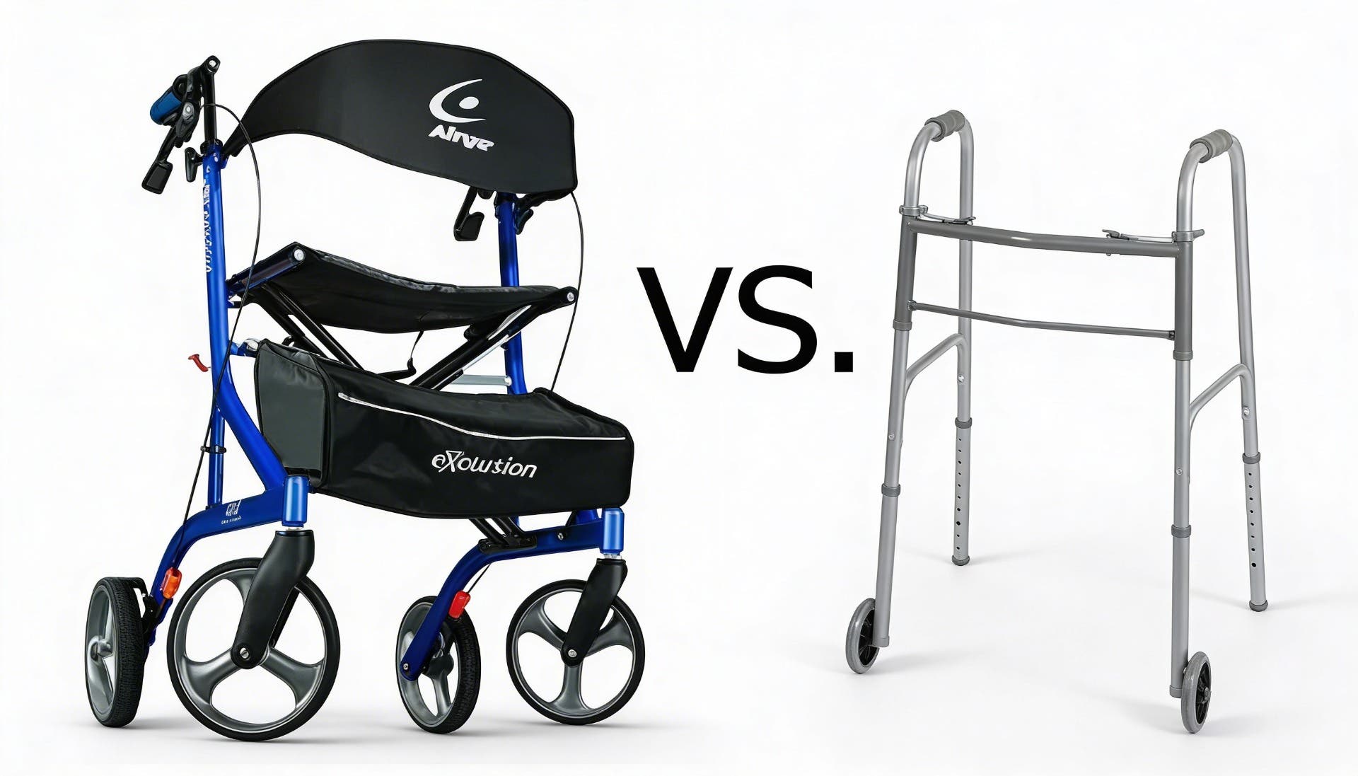 Walker vs Rollator: What&rsquo;s the difference?